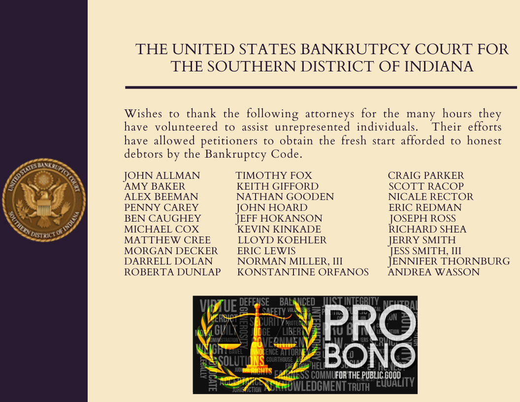 INSB Pro Bono Recognition